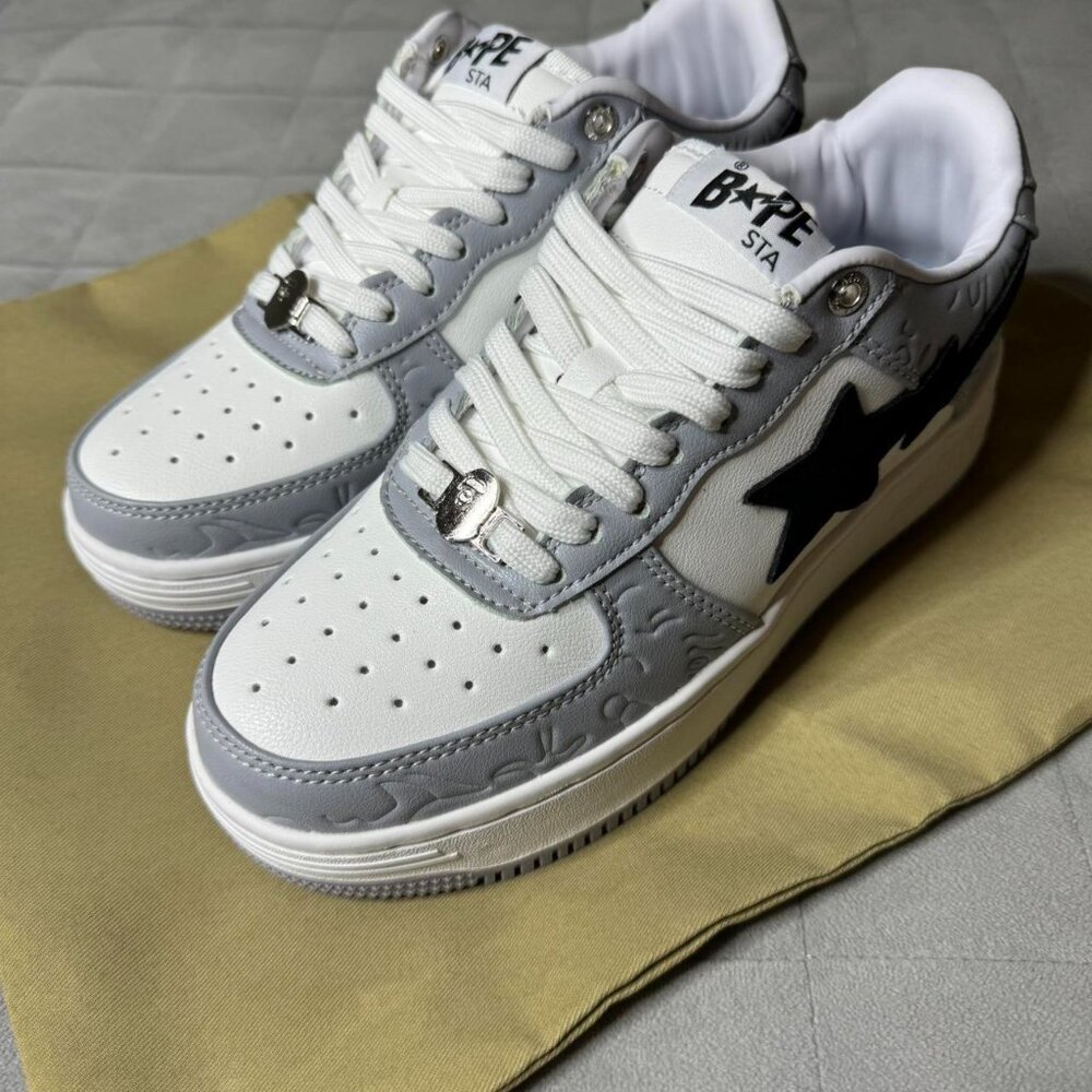 grey bape stars